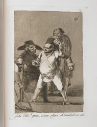 Plate from Los Caprichos, 1797-1798